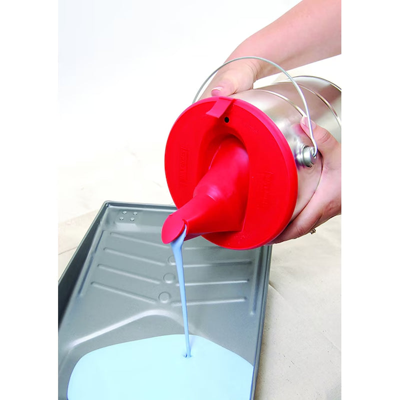 Pour and Store Can Attachment Paint Can Pour Spout (Fits Bucket Size: 1-Gallon)