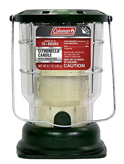 Citronella Candle Outdoor Lantern - 70+ Hours, 6.7 Ounce