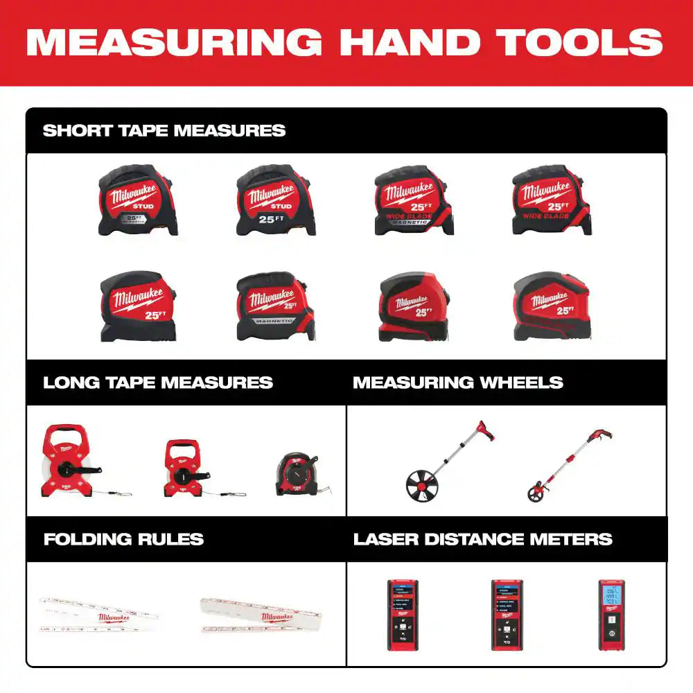 Open Reel 100 Ft. SAE Tape Measure