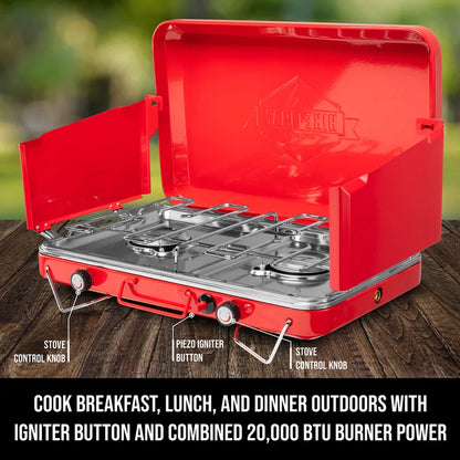 2 - Burner Propane Outdoor Stove