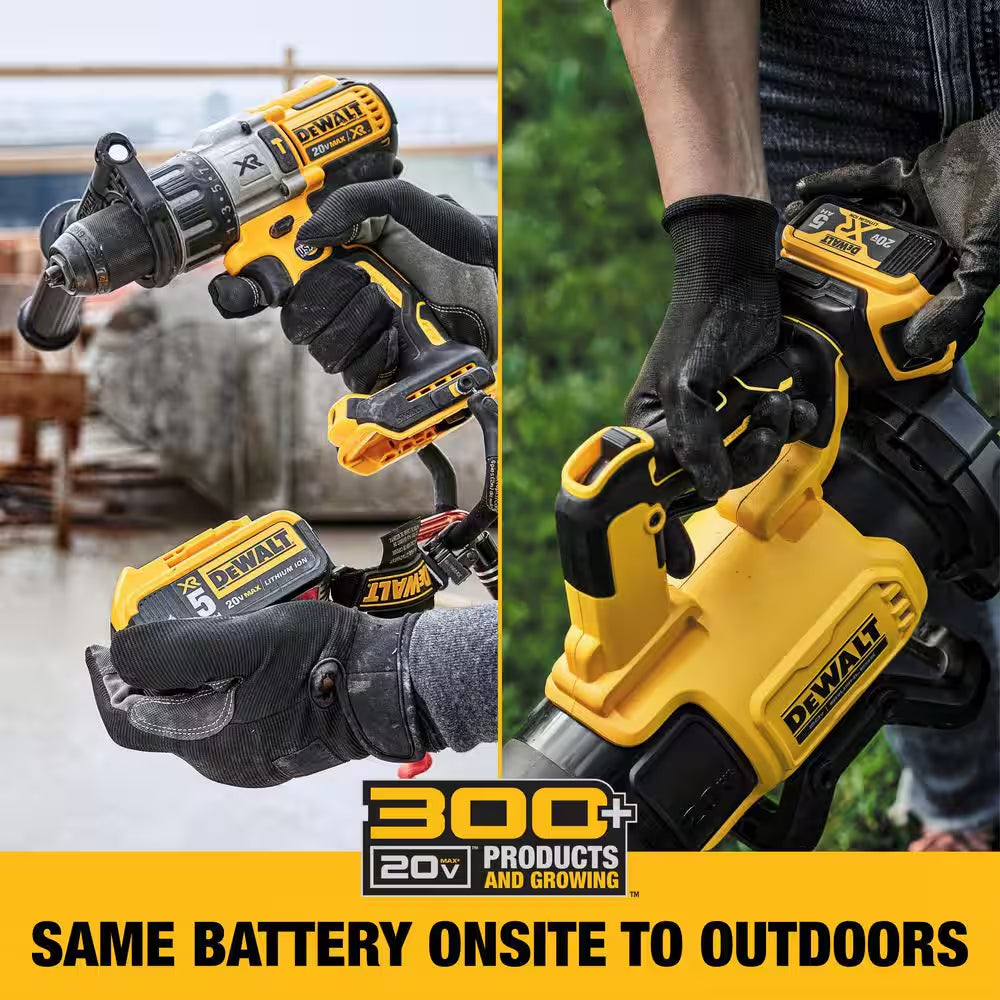 20V MAX 12In. Brushless Battery Powered Chainsaw Kit with (1) 5Ah Battery & Charger (45 Link)