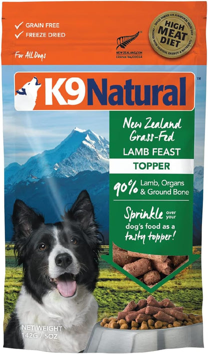 - Grain Free Freeze Dried Dog Food Topper - Lamb, 5Oz