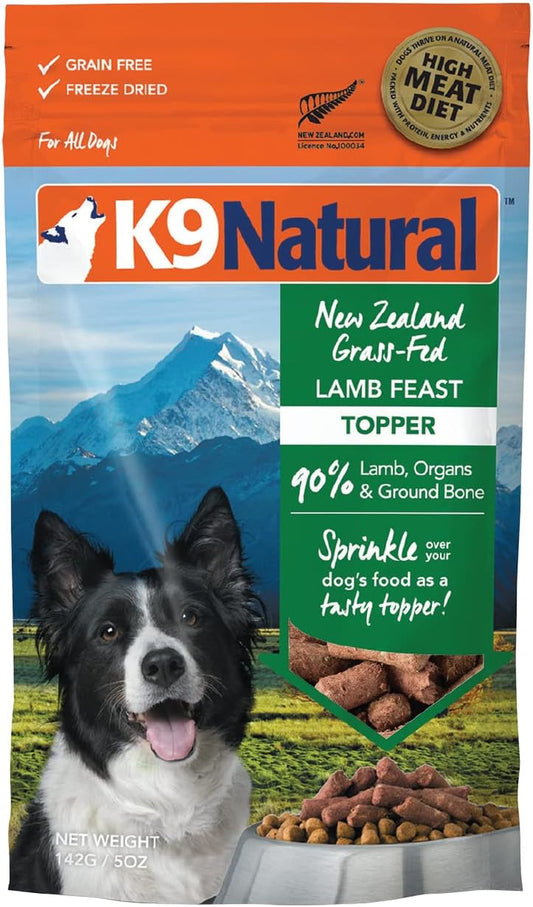 - Grain Free Freeze Dried Dog Food Topper - Lamb, 5Oz