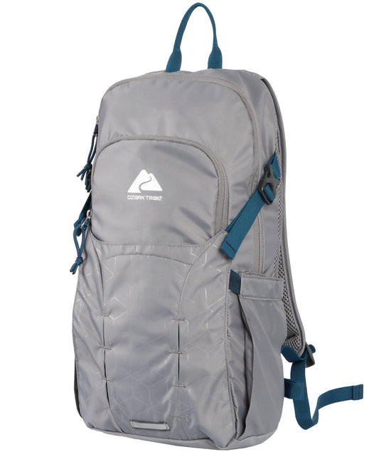 14 Ltr Hydration Pack, with Water Reservoir, Grey Polyester