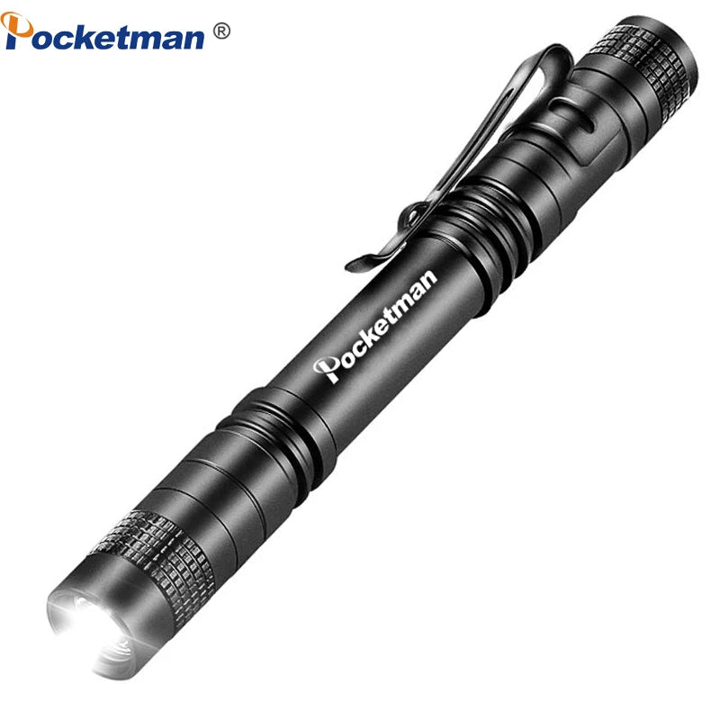 8000LM Portable Pen Clip Flashlight Mini Flashlight Pocket Small Flashlight LED Torch Medical Flashlight Waterproof Pen Light