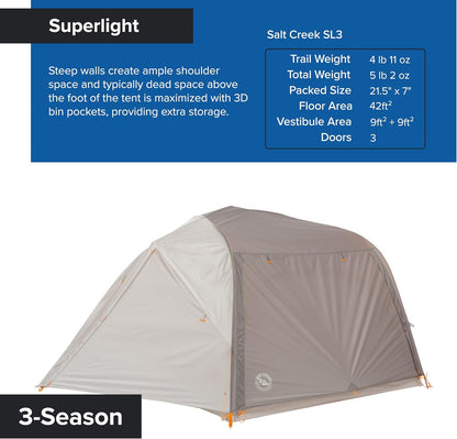 Salt Creek SL Backpacking Tent