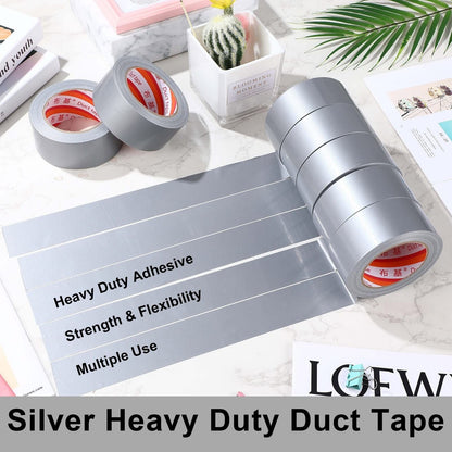 18 Rolls Duct Tape, 30 Yards X 1.88 Inch Heavy Duty Duct Tape Waterproof Duct...