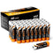 AAA Batteries (40 Pack) Triple a Alkaline Batteries,Long-Lasting Batteries for Household and Business