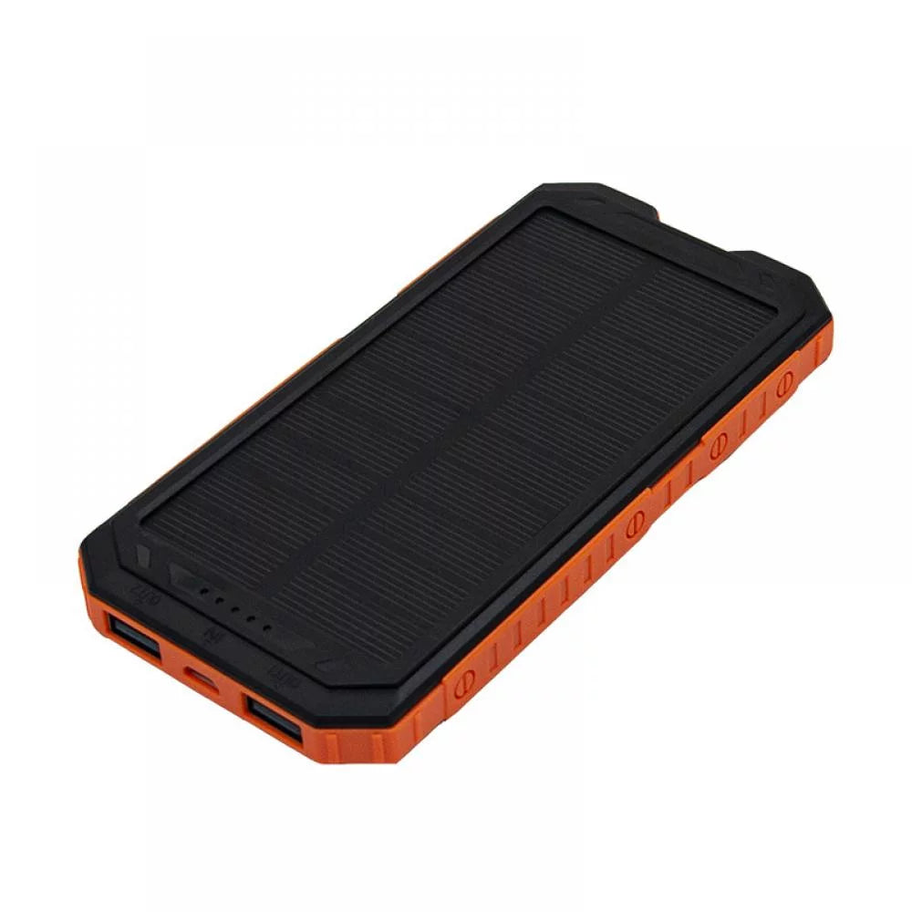 Waterproof 600000Mah Dual USB Portable Solar Battery Charger Solar Power Bank for Iphone, Mobile Cell Phone