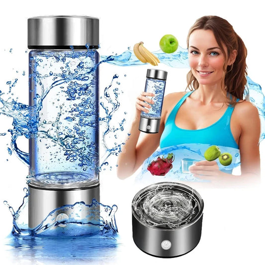 2024 Hydrogen Water Bottle,Hydrogen Water Bottle Generator,3Min Quick Electrolysis,Suitable for Travel,Exercise,Gift for Love