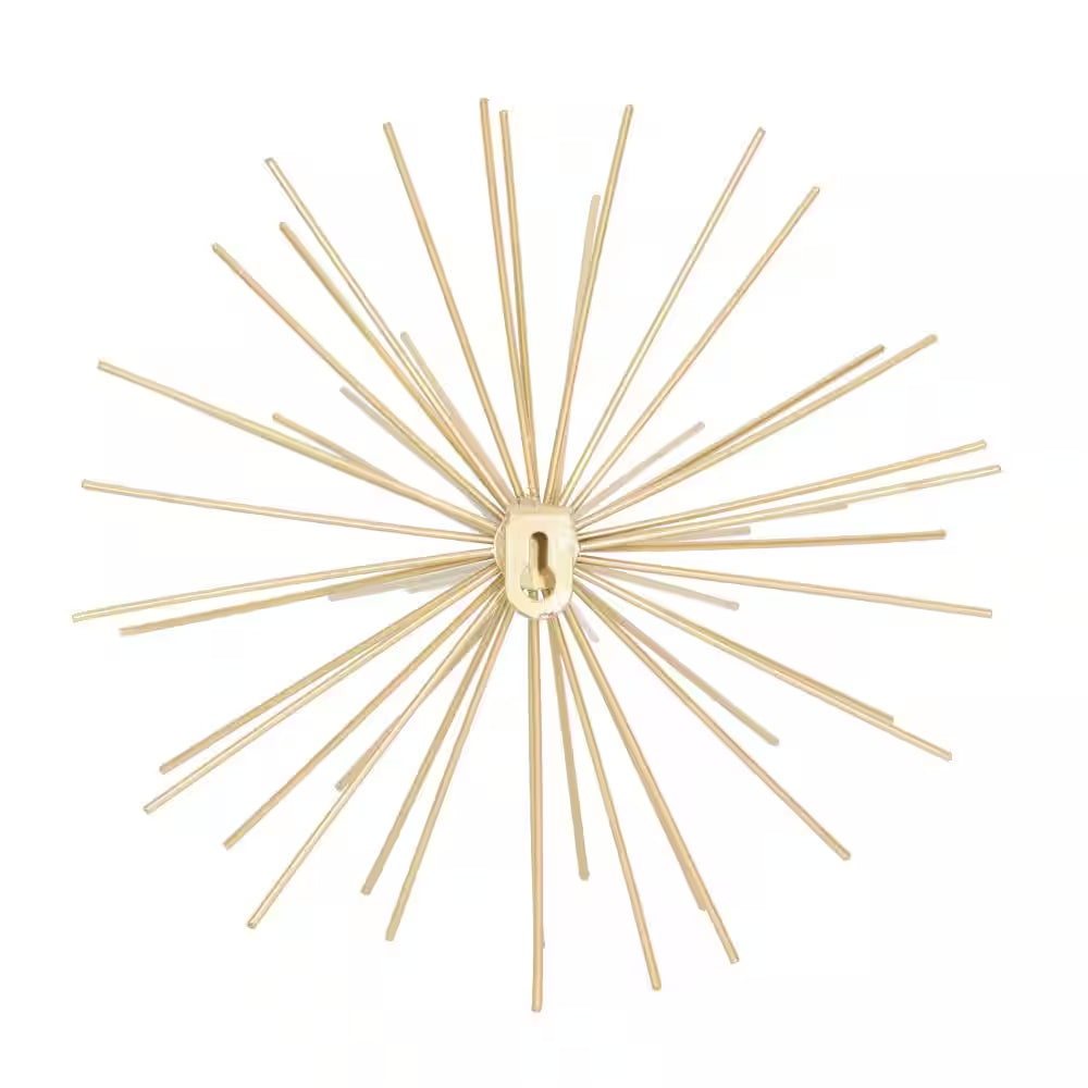 Metal Gold 3D Starburst Wall Decor (Set of 3)