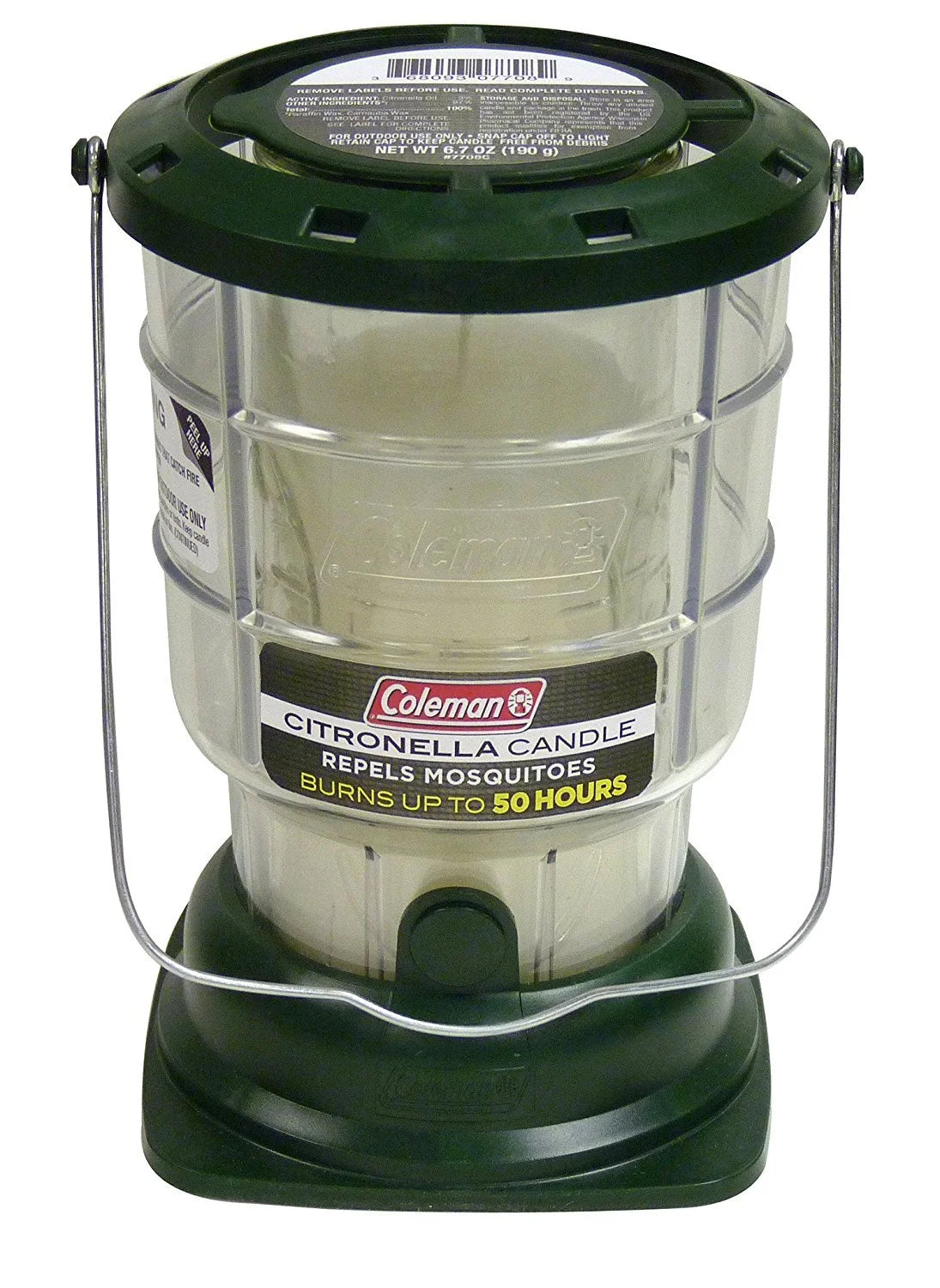 Citronella Candle Outdoor Lantern - 70+ Hours, 6.7 Ounce