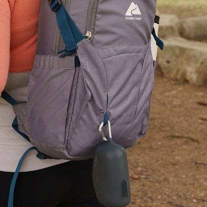 14 Ltr Hydration Pack, with Water Reservoir, Grey Polyester